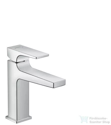 Hansgrohe METROPOL egykaros mosdó csaptelep normál fogantyú 110, klik-klak leeresztővel, króm  32507000