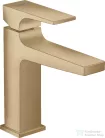 Hansgrohe METROPOL 110 mosdócsaptelep klik-klak leeresztővel, szálcsiszolt bronz 32507140