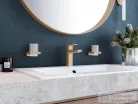 Hansgrohe METROPOL 110 mosdócsaptelep klik-klak leeresztővel, szálcsiszolt bronz 32507140