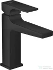Hansgrohe METROPOL 110 mosdócsaptelep klik-klak leeresztővel, matt fekete 32507670