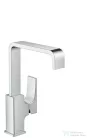 Hansgrohe METROPOL egykaros mosdócsaptelep, hosszított kifolyóval, normál fogantyú Push-Open lefolyóval króm 32511000