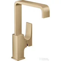  Hansgrohe METROPOL 230 magasított mosdó csaptelep klik-klak leeresztővel, szálcsiszolt bronz 32511140