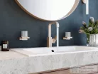 Hansgrohe METROPOL 230 magasított mosdó csaptelep klik-klak leeresztővel, szálcsiszolt bronz 32511140