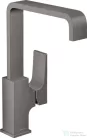 Hansgrohe METROPOL 230 magas mosdó csaptelep klik-klak leeresztővel, szálcsiszolt fekete/króm 32511340