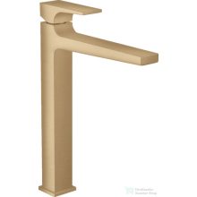  Hansgrohe METROPOL 260 magasított mosdó csaptelep klik-klak leeresztővel, szálcsiszolt bronz 32512140