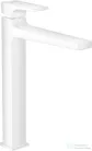 Hansgrohe METROPOL 260 magasított mosdó csaptelep klik-klak leeresztővel, matt fehér 32512700