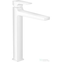  Hansgrohe METROPOL 260 magasított mosdó csaptelep klik-klak leeresztővel, matt fehér 32512700