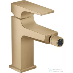   Hansgrohe METROPOL bidé csaptelep, klik-klak leeresztővel, szálcsiszolt bronz 32520140