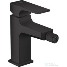   Hansgrohe METROPOL bidé csaptelep, klik-klak leeresztővel, matt fekete 32520670