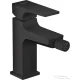 Hansgrohe METROPOL bidé csaptelep, klik-klak leeresztővel, matt fekete 32520670