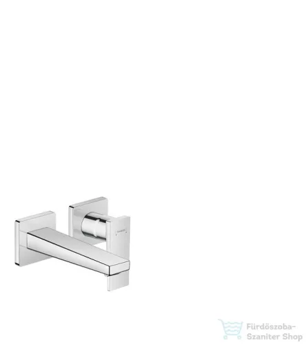 Hansgrohe METROPOL 2-lyukú egykaros mosdócsaptelep kád 165 normál fogantyú 32525000