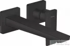 Hansgrohe Metropol Egykaros mosdócsaptelep falsík alatti szereléshez, 22,5 cm-es kifolyóval, loop fogantyúval, fali szereléshez, matt fekete,  32526670