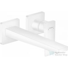   Hansgrohe Metropol Egykaros mosdócsaptelep falsík alatti szereléshez, 22,5 cm-es kifolyóval, loop fogantyúval, fali szereléshez, matt fehér,  32526700