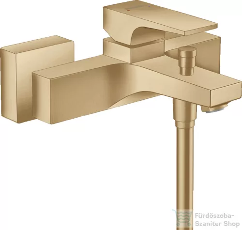 Hansgrohe METROPOL kádtöltő csaptelep zuhanyszett nélkül, szálcsiszolt bronz 32540140