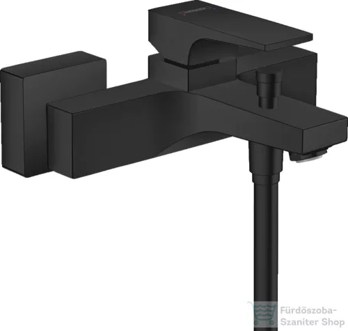 Hansgrohe METROPOL kádtöltő csaptelep zuhanyszett nélkül, matt fekete 32540670