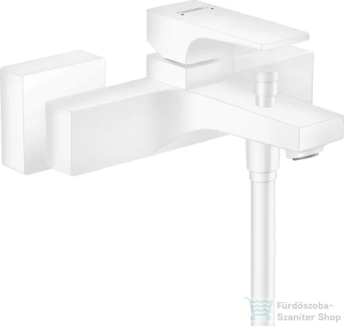 Hansgrohe METROPOL kádtöltő csaptelep zuhanyszett nélkül, matt fehér 32540700