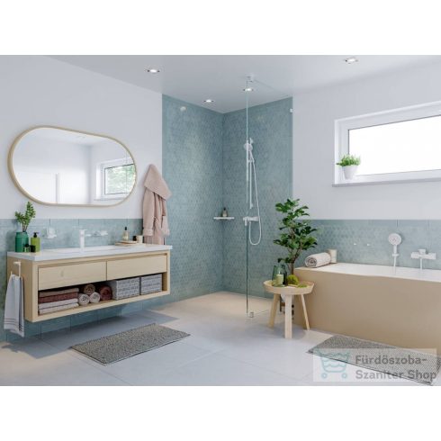 Hansgrohe METROPOL kádtöltő csaptelep zuhanyszett nélkül, matt fehér 32540700