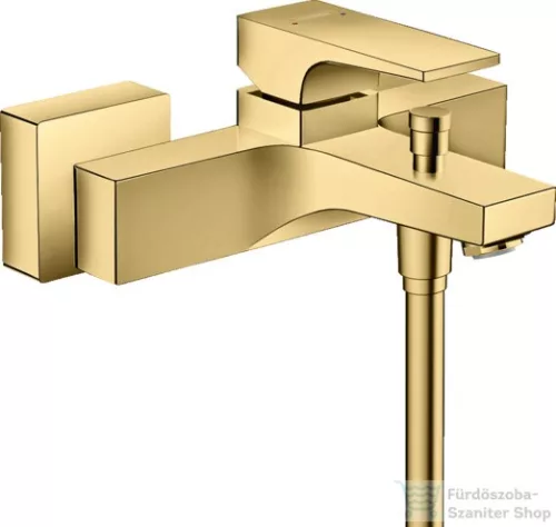 Hansgrohe METROPOL kádtöltő csaptelep zuhanyszett nélkül, polírozott arany hatású 32540990
