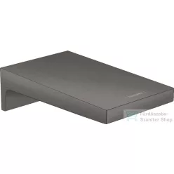   Hansgrohe METROPOL fali kifolyó, szálcsiszolt fekete/króm 32543340