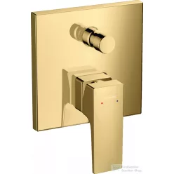   Hansgrohe Metropol Egykaros kádcsaptelep falsík alatti szereléshez, karos fogantyúval, polírozott arany hatású, 32545990