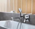 Hansgrohe HG Metropol egykaros kádcsaptelep falsík alatti biztonsági kombinációval normál fogantyú 32546000