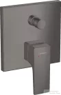 Hansgrohe METROPOL falsík alatti kád / zuhany csaptelep biztonsági kombinációval, szálcsiszolt fekete/króm 32546340