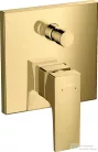 Hansgrohe METROPOL falsík alatti kád / zuhany csaptelep biztonsági kombinációval, polírozott arany hatású 32546990
