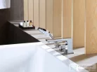 Hansgrohe METROPOL 3-lyukú, egykaros kádcsaptelep, peremre építhető, króm 32551000