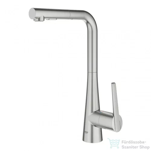 Grohe ZEDRA EGYKAROS MOSOGATÓCSAP 1/2? matt szuperacél 32553DC2