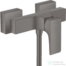   Hansgrohe METROPOL zuhanycsaptelep zuhanyszett nélkül, szálcsiszolt fekete/króm 32560340