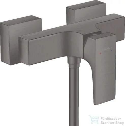 Hansgrohe METROPOL zuhanycsaptelep zuhanyszett nélkül, szálcsiszolt fekete/króm 32560340