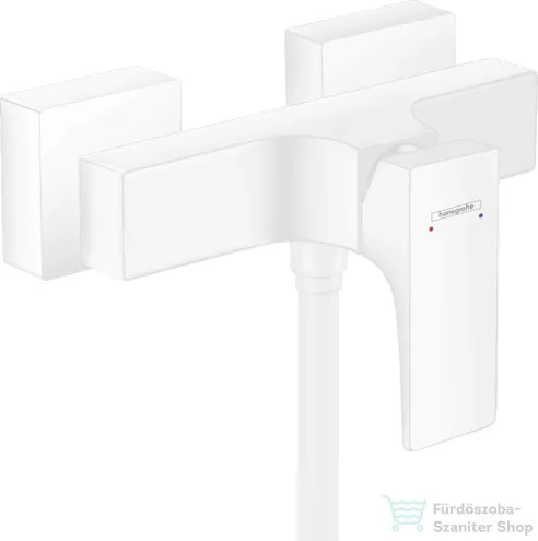 Hansgrohe METROPOL zuhanycsaptelep zuhanyszett nélkül, matt fehér 32560700