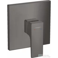   Hansgrohe Metropol Egykaros zuhanycsaptelep falsík alatti szereléshez, nyitókarral, szálcsiszolt fekete/króm, 32565340