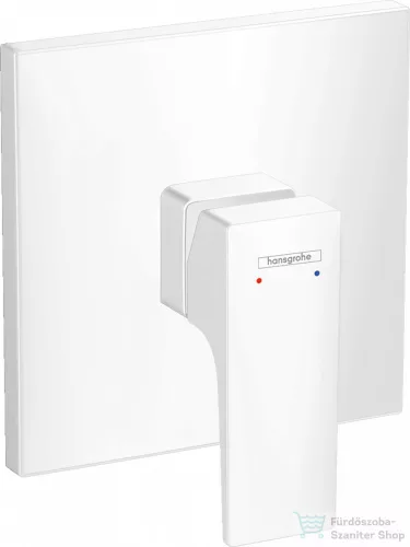 Hansgrohe Metropol Egykaros zuhanycsaptelep falsík alatti szereléshez, nyitókarral, matt fehér, 32565700