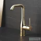 Grohe Essence magasított mosdó csaptelep automata leeresztővel,Cool Sunrise 32628GL1