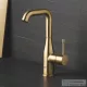Grohe Essence magasított mosdó csaptelep automata leeresztővel,Brushed Cool Sunrise 32628GN1