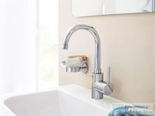 Grohe CONCETTO L magasított mosdó csaptelep automata leeresztővel,Króm 32629002