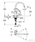 Grohe CONCETTO EGYKAROS MOSOGATÓCSAP 1/2? króm 32661003