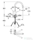 Grohe Concetto mosogató csaptelep 32663003