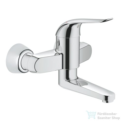 Grohe EUROECO SPECIAL fali  mosdó csaptelep leeresztő nélkül,Króm 32767000