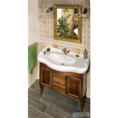 Sapho ANTEA mosdó csaptelep automata leeresztővel, bronz 3276