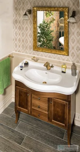 Sapho ANTEA mosdó csaptelep automata leeresztővel, bronz 3276