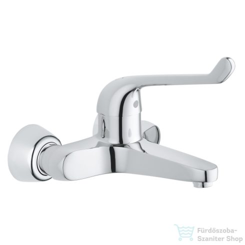 Grohe EUROECO SPECIAL orvosi karos fali mosdó csaptelep leeresztő nélkül,Króm 32795000