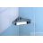 Sapho SMART sarokpolc zuhanyzóba, 170x30x170mm, króm 3283