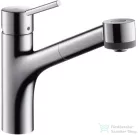 Hansgrohe Talis S egykaros konyhai csaptelep kihúzható zuhanyfejjel 32841000