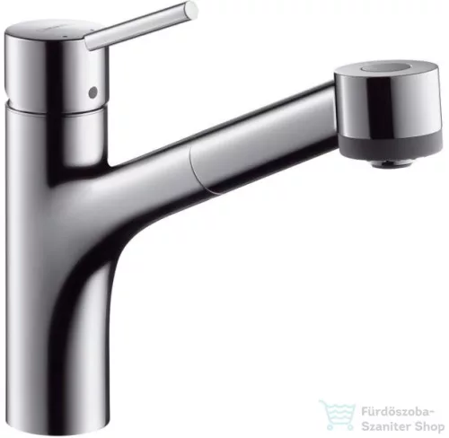 Hansgrohe Talis S egykaros konyhai csaptelep kihúzható zuhanyfejjel 32841000