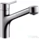 Hansgrohe Talis S egykaros konyhai csaptelep kihúzható zuhanyfejjel 32841000