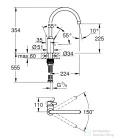 Grohe EUROSMART COSMOPOLITAN EGYKAROS MOSOGATÓCSAP 1/2? króm 3284320E
