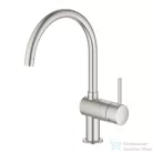 Grohe MINTA EGYKAROS MOSOGATÓCSAP 1/2? matt szuperacél 32917DC0