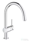 Grohe Minta egykaros mosogató csaptelep kihúzható gyöngyöztetővel 32918000